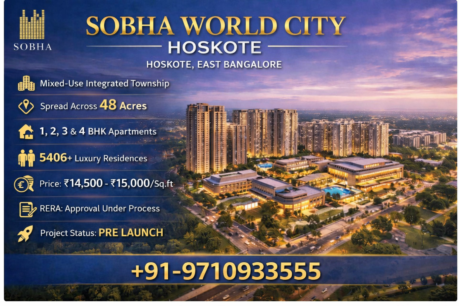 Sobha World City